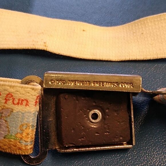 Vintage Strawberry Shortcake Child's Elastic Belt w/ Magnetic Clasp Cottagecore - Picture 3 of 9